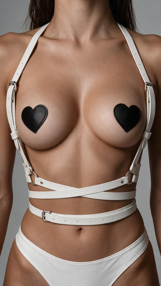 Harness damski biały Marsana